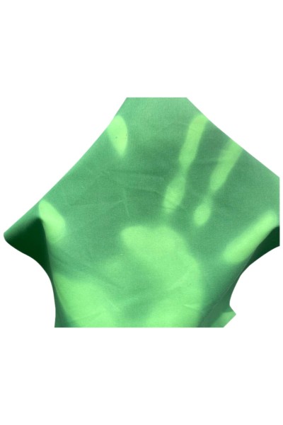 DG-XL  感溫變色布  溫變斜紋布   服裝溫變布料   橙變黃  藍變綠   黑變紅  黑變透明  密度：190T   橙色變黃色（31°C）  克重：200 細節-1